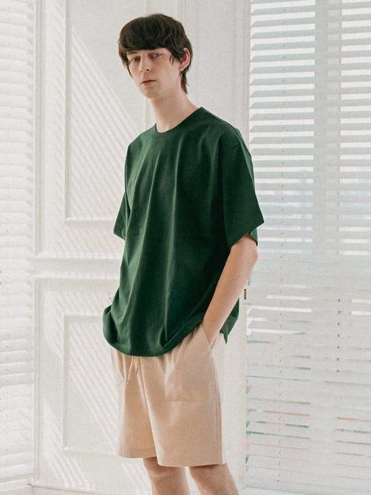 Basic Essential Chain Short Sleeve T Shirt 9colors 商品