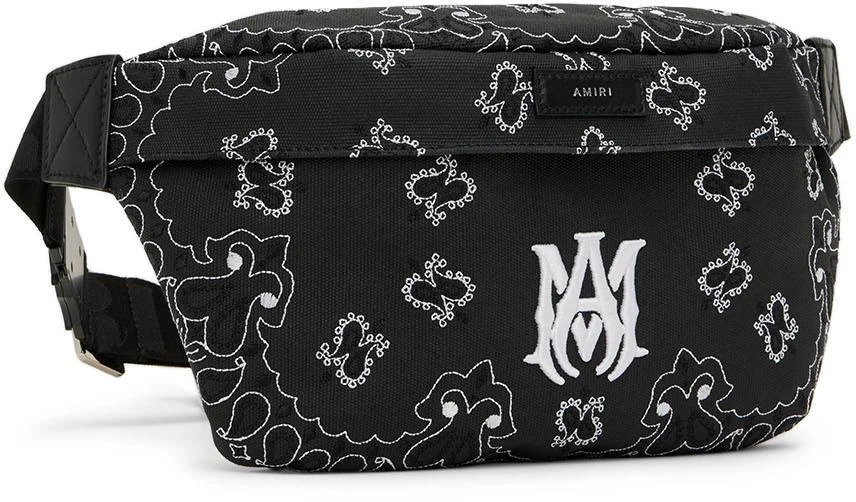 商品AMIRI|Black Bandana Bum Bag,价格¥4209,第2张图片详细描述