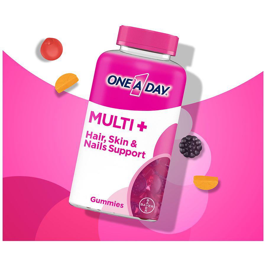 MultiPlus Hair, Skin & Nails Support Multivitamin Fruit商品第10张图片规格展示