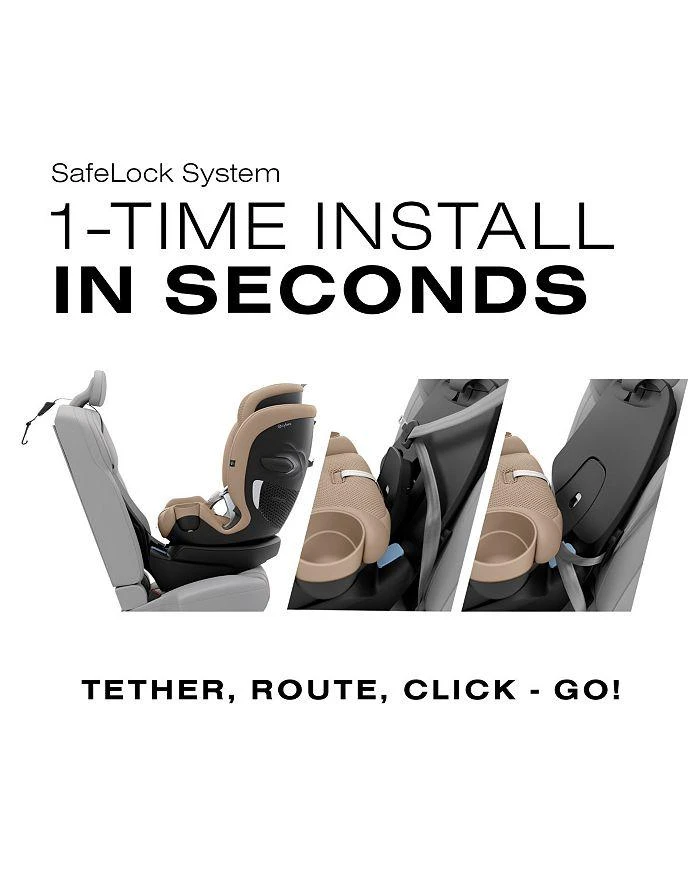 商品Cybex|Callisto G 360° Rotating All in One Convertible Car Seat,价格¥4515,第4张图片详细描述