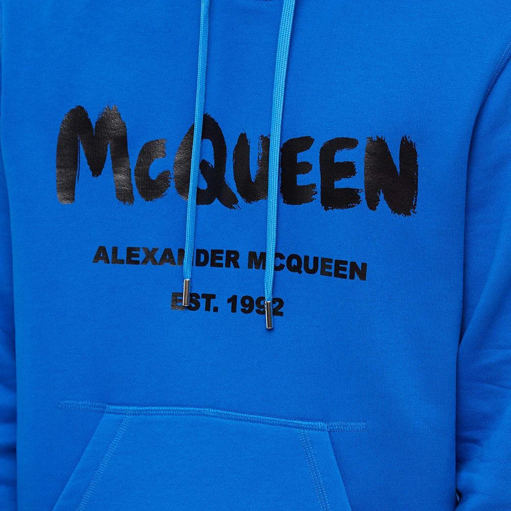 商品Alexander McQueen|Alexander McQueen Graffitti Logo Popover Hoody,价格¥2476,第5张图片详细描述