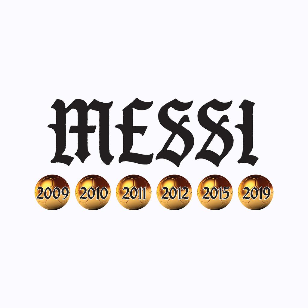 Messi Golden Ball Graphic T-Shirt商品第8张图片规格展示