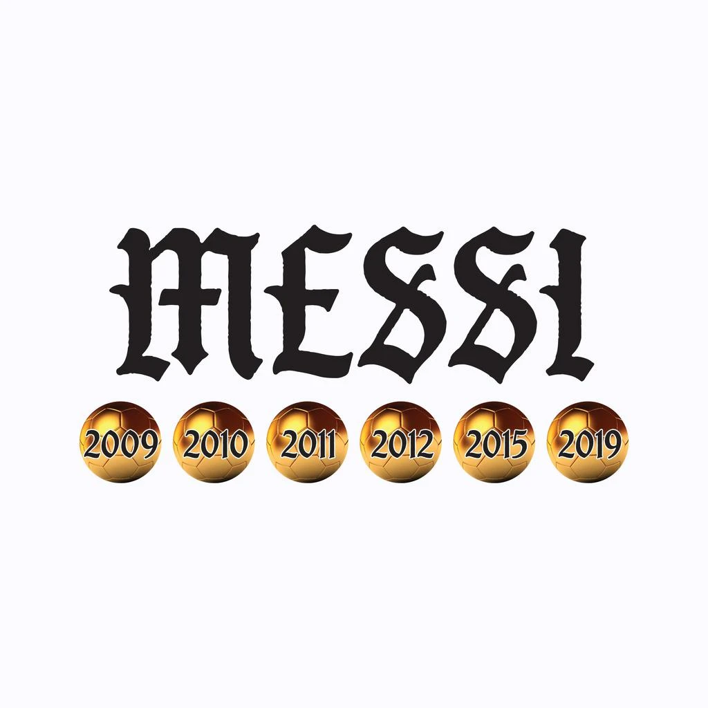 Messi Golden Ball Graphic T-Shirt 商品