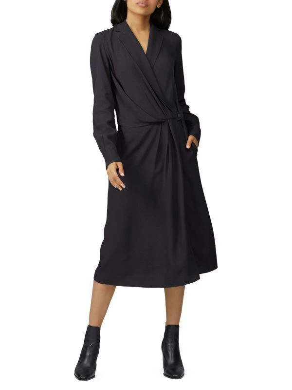 商品[二手商品] Rag & Bone|Dean Notch Lapel Midi Dress,价格¥360,第1张图片