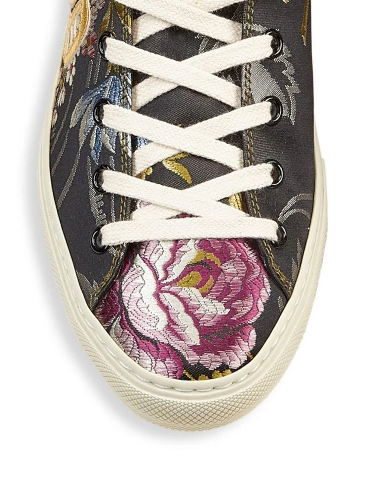 商品Gucci|Major Rose-Print High-Top Sneakers,价格¥3150,第3张图片详细描述