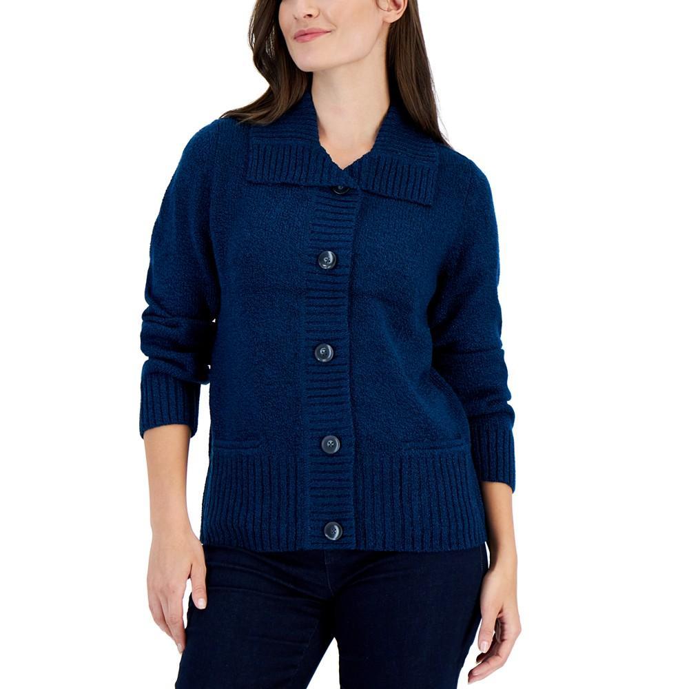 商品Karen Scott|Women's Thicc N Thin Cardigan, Created for Macy's,价格¥147,第1张图片