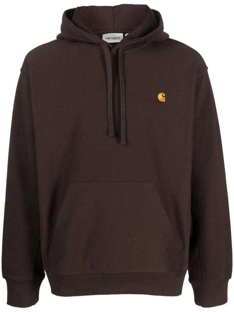 商品Carhartt WIP|CARHARTT WIP HOODED AMERICAN SCRIPT SWEATSHIRT,价格¥831,第1张图片