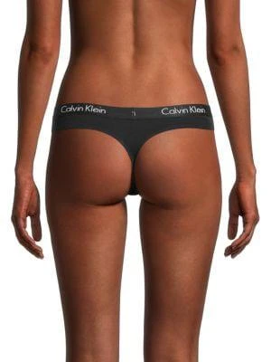 商品Calvin Klein|3-Pack Stretch-Cotton Thongs,价格¥80,第3张图片详细描述