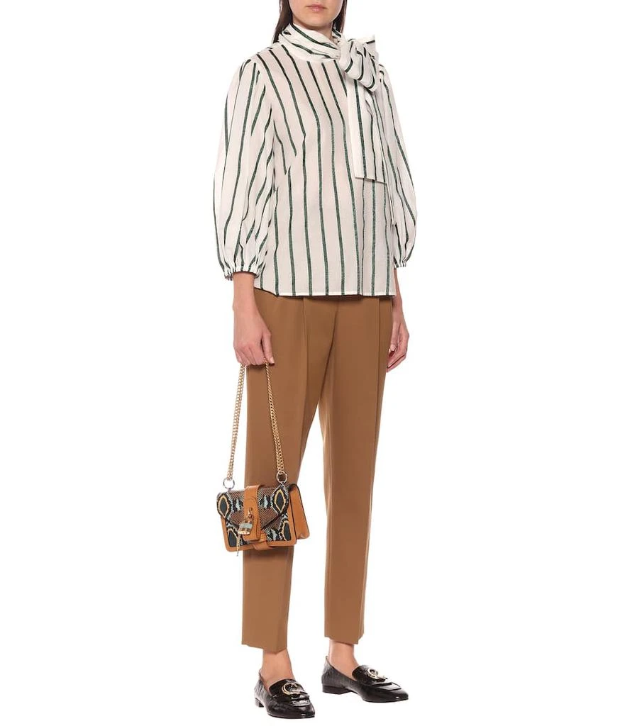 商品RED Valentino|条纹棉质混纺女式上衣,价格¥2832,第2张图片详细描述