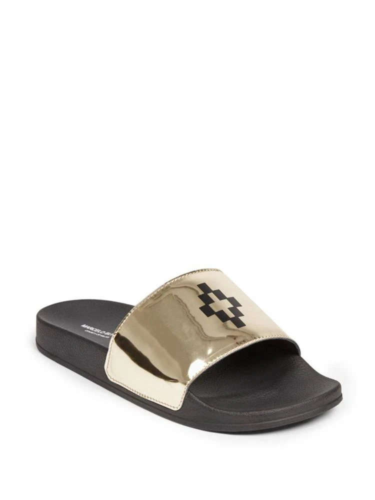 商品Marcelo Burlon|Bai Shower Slides,价格¥1238,第1张图片