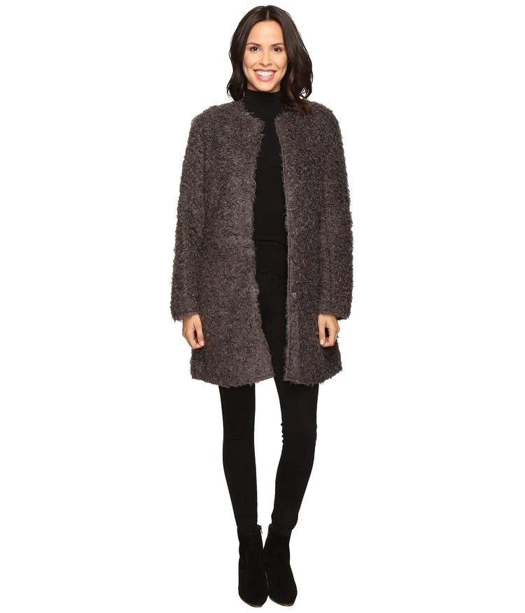 商品Via Spiga|Curly Faux Fur Coat,价格¥1150,第5张图片详细描述