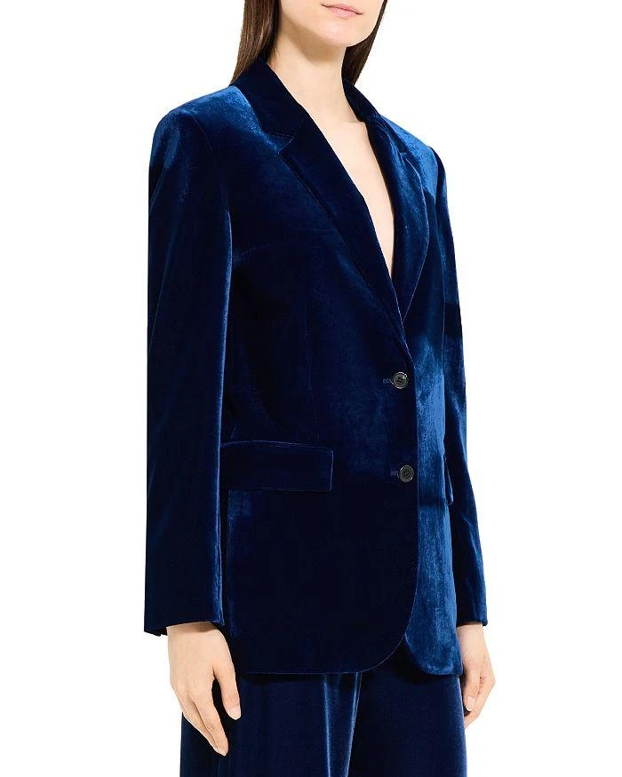 商品Theory|Velvet Two Button Blazer,价格¥1964,第3张图片详细描述