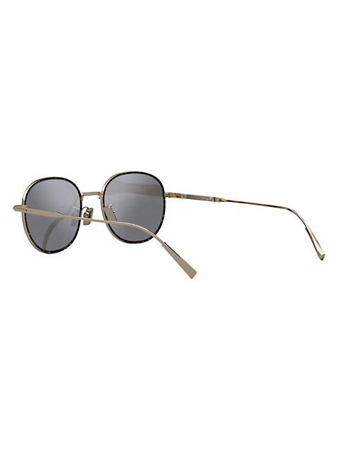 Pantos Gold Metal Sunglasses商品第5张图片规格展示