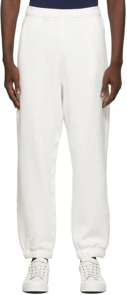 商品Giorgio Armani|White Logo Lounge Pants,价格¥2314,第1张图片