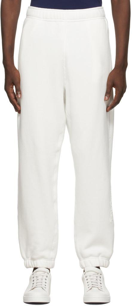 商品Giorgio Armani|White Logo Lounge Pants,价格¥5683,第1张图片