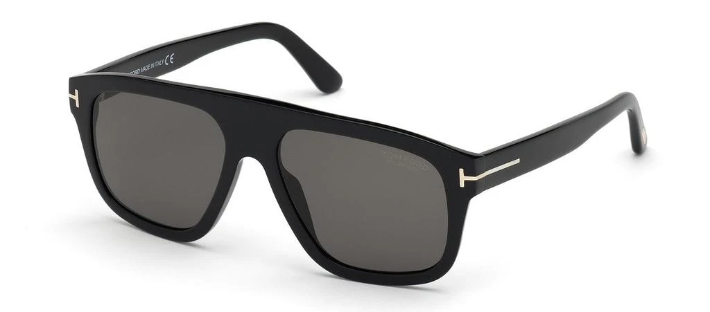 商品Tom Ford|Tom Ford Thor FT0777 01D Square Polarized Sunglasses,价格¥3665,第1张图片