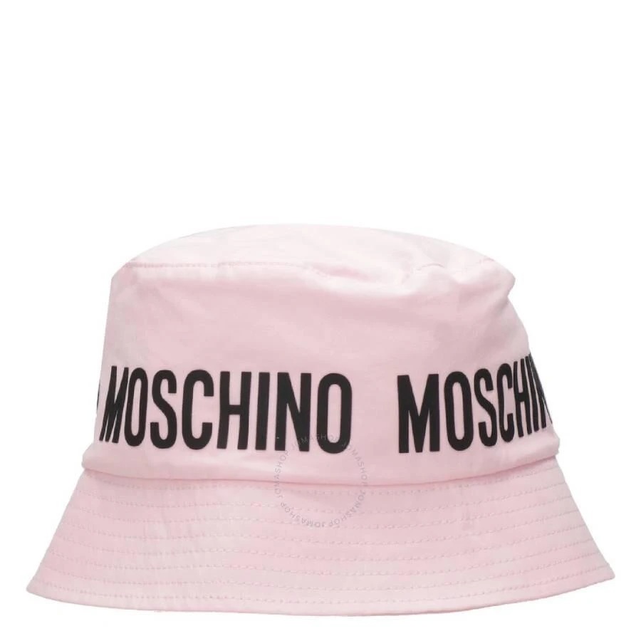 商品Moschino|Kids Logo Embroidered Bucket Hat,价格¥432,第1张图片