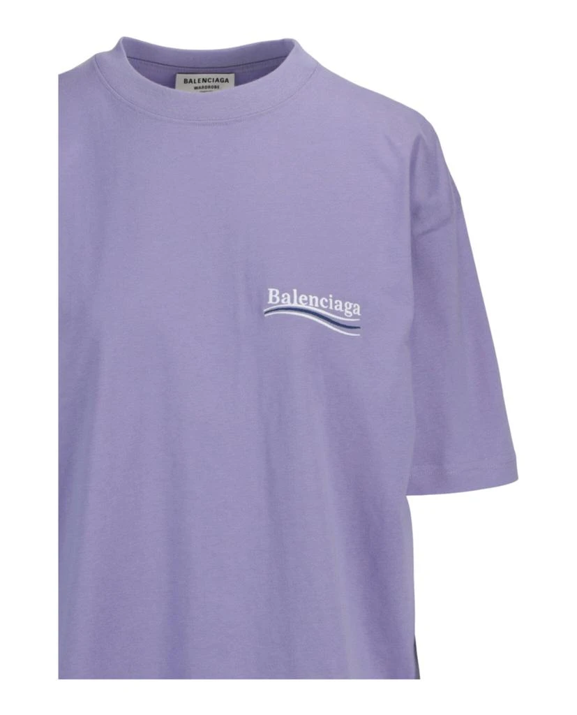 商品Balenciaga|Large Fit Embroidered T-Shirt,价格¥1938,第3张图片详细描述