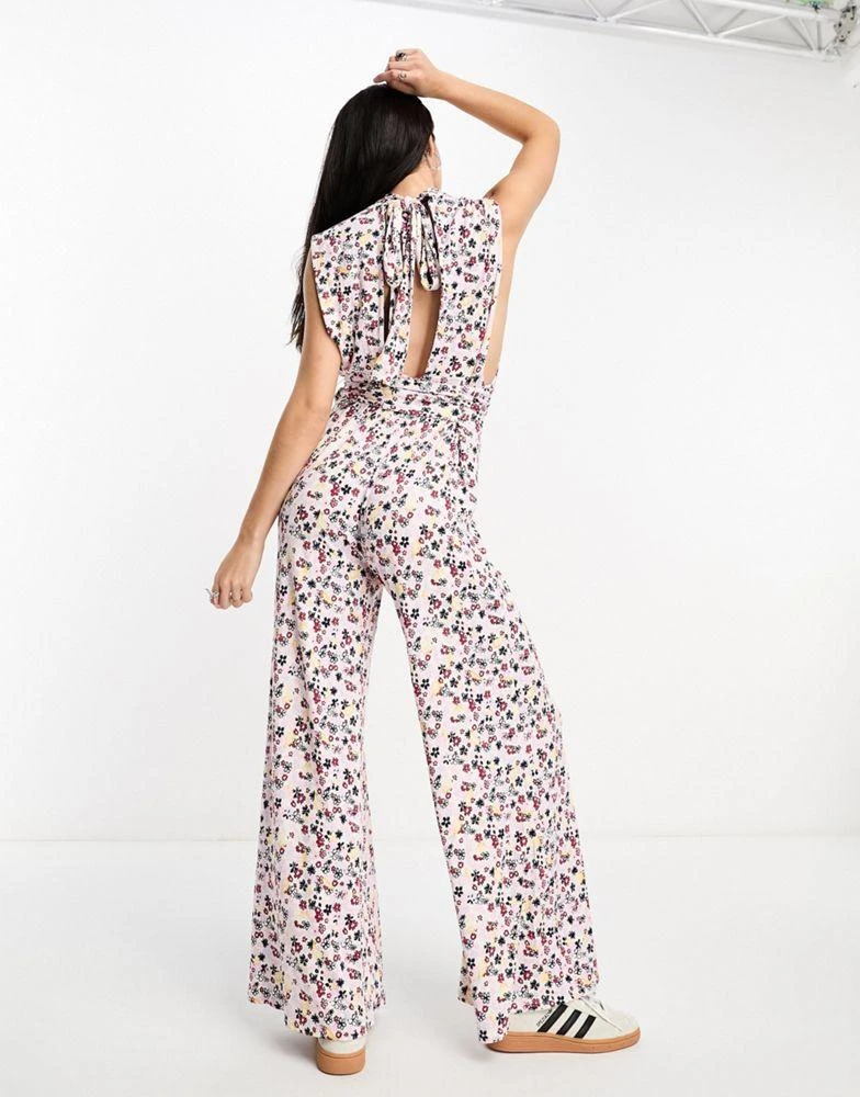 商品Free People|Free People Vibe Check floral print jumpsuit in multi,价格¥387,第4张图片详细描述