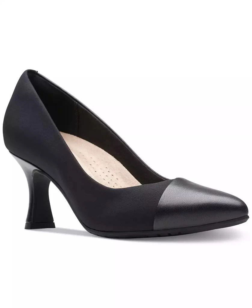 商品Clarks|Women's Kataleyna Rose Mixed-Media Comfort Pumps,价格¥440,第1张图片