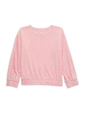 商品Juicy Couture|Little Girl's & Girl's Foil Dot Sweatshirt,价格¥151,第2张图片详细描述