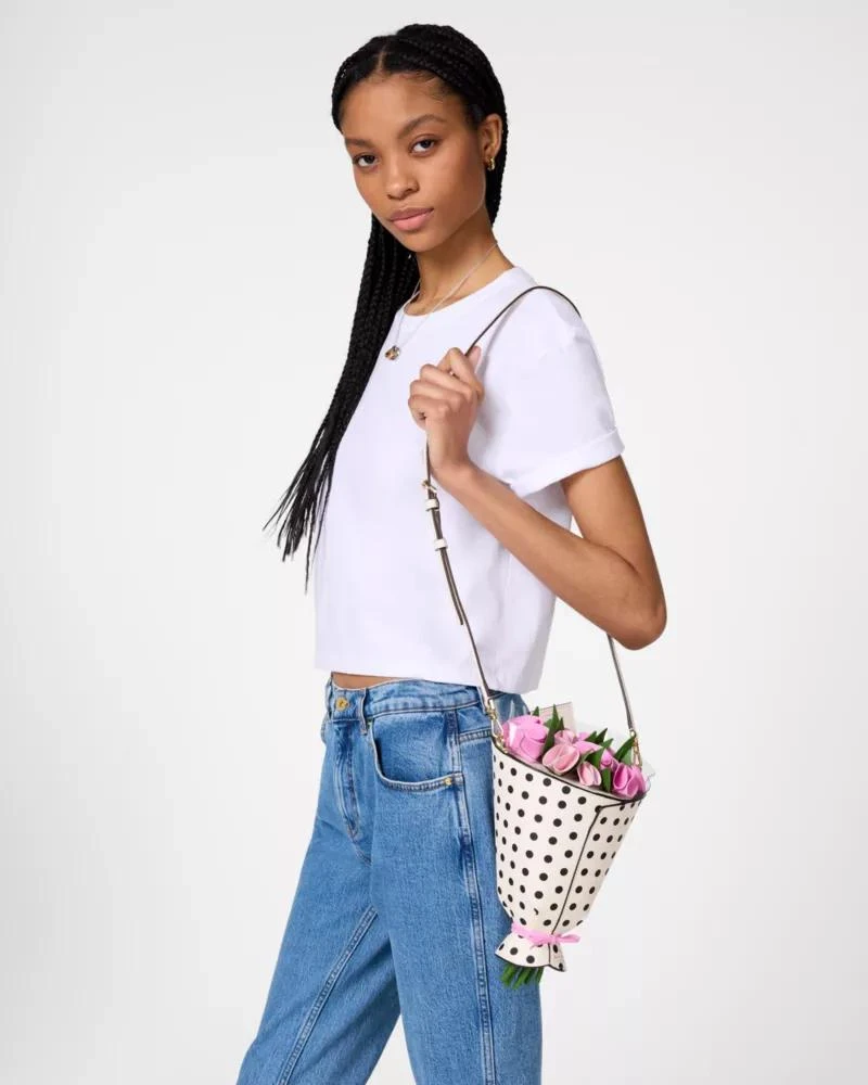 商品Kate Spade|Flora Flower Bouquet Crossbody,价格¥2115,第2张图片详细描述