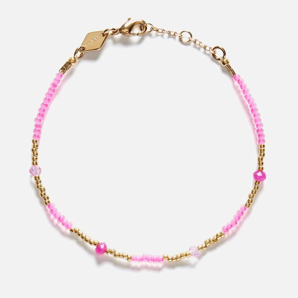 商品Anni Lu|Anni Lu Clemence 18-Karat Gold Plated Bead Bracelet,价格¥327,第1张图片