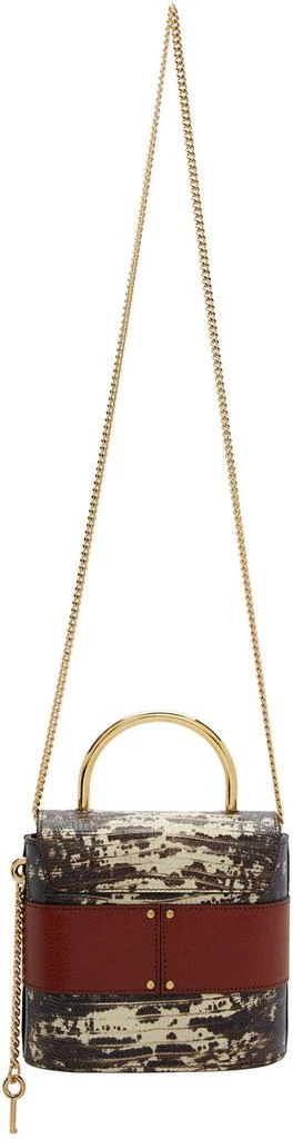 商品Chloé|Brown Small Aby Lock Chain Bag,价格¥7331,第3张图片详细描述