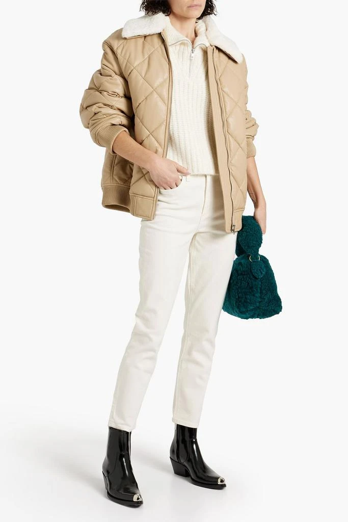 商品STAND STUDIO|Autumn quilted faux leather jacket,价格¥1781,第2张图片详细描述