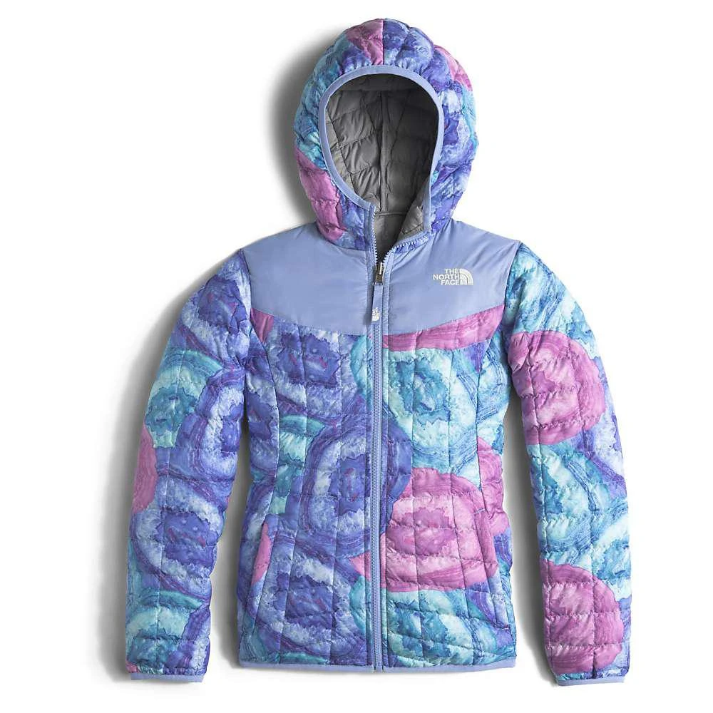 商品The North Face|The North Face Girls' Reversible Thermoball Hoodie 女童可两面穿聚热球外套,价格¥799,第1张图片