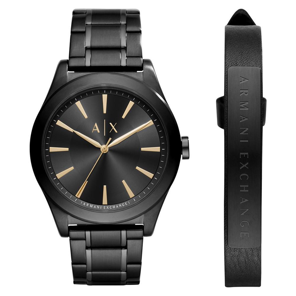 商品Armani Exchange|Men's Stainless Steel Bracelet Watch 44mm AX7102 Gift Set,价格¥1050,第1张图片