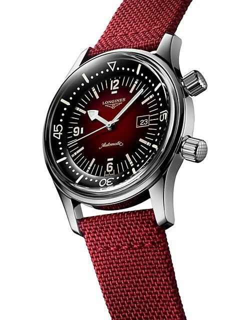 商品Longines|Legend Diver 36MM Stainless Steel Automatic Timepiece,价格¥18004,第3张图片详细描述