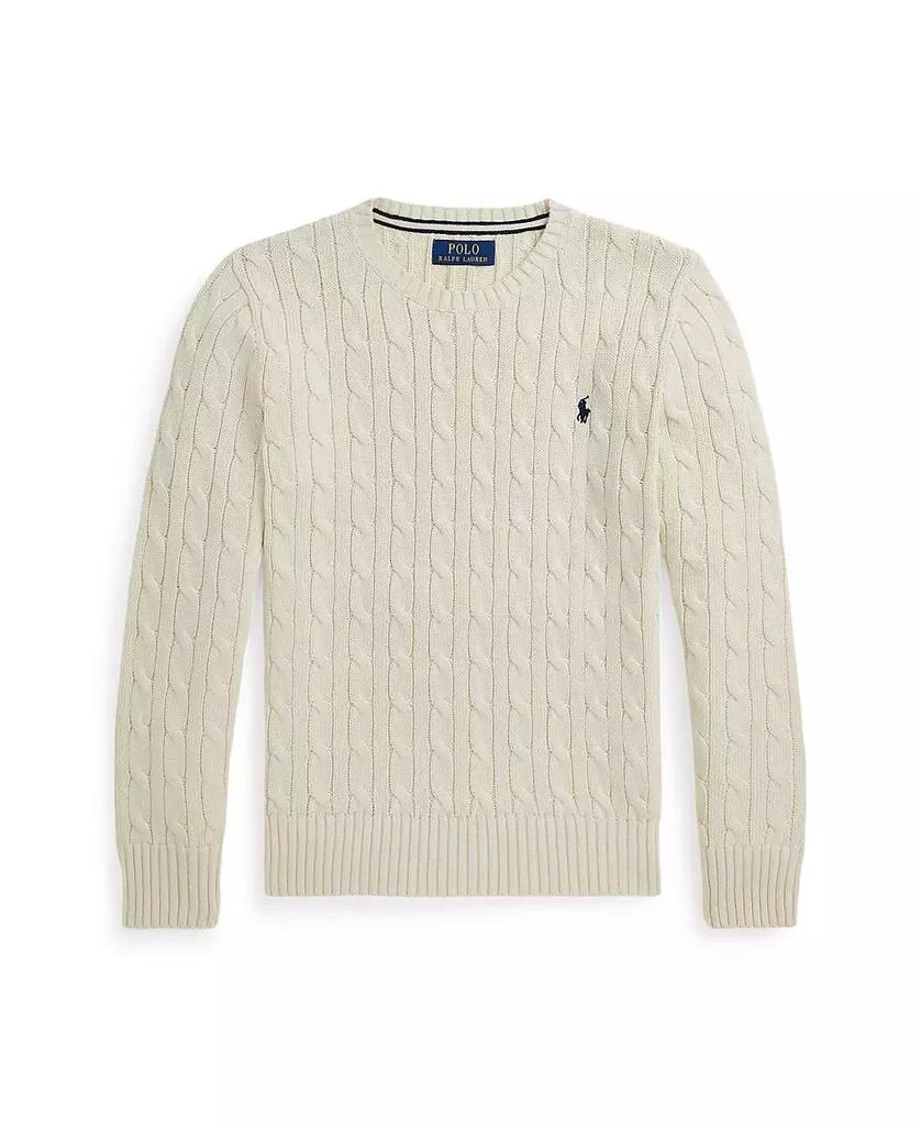 商品Ralph Lauren|Big Boys Cable Knit Sweater,价格¥485,第1张图片