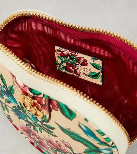 商品Gucci|Ophidia花卉皮革零钱包,价格¥4679,第2张图片详细描述