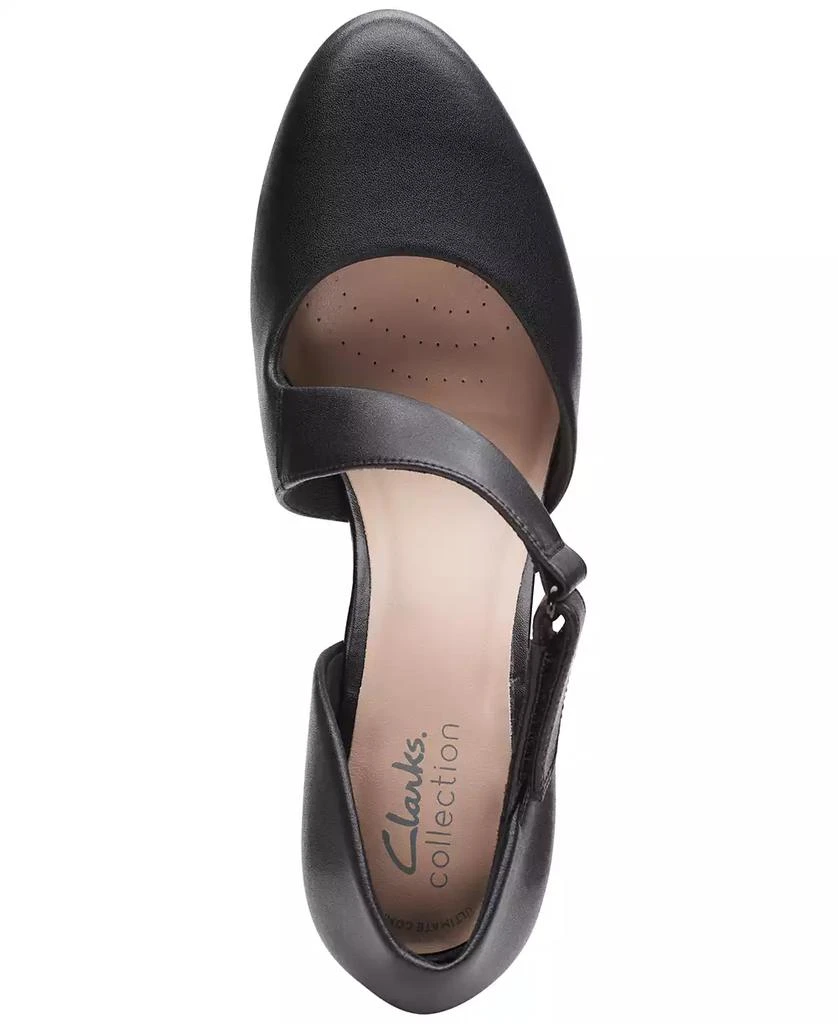 商品Clarks|Women's Ambyr Glow Asymmetrical Comfort Pumps,价格¥543,第4张图片详细描述