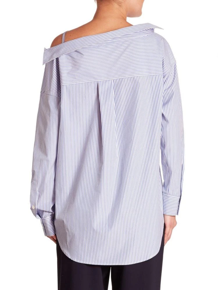 商品Theory|Tamalee Off-the-Shoulder Button-Up Shirt,价格¥2010,第2张图片详细描述