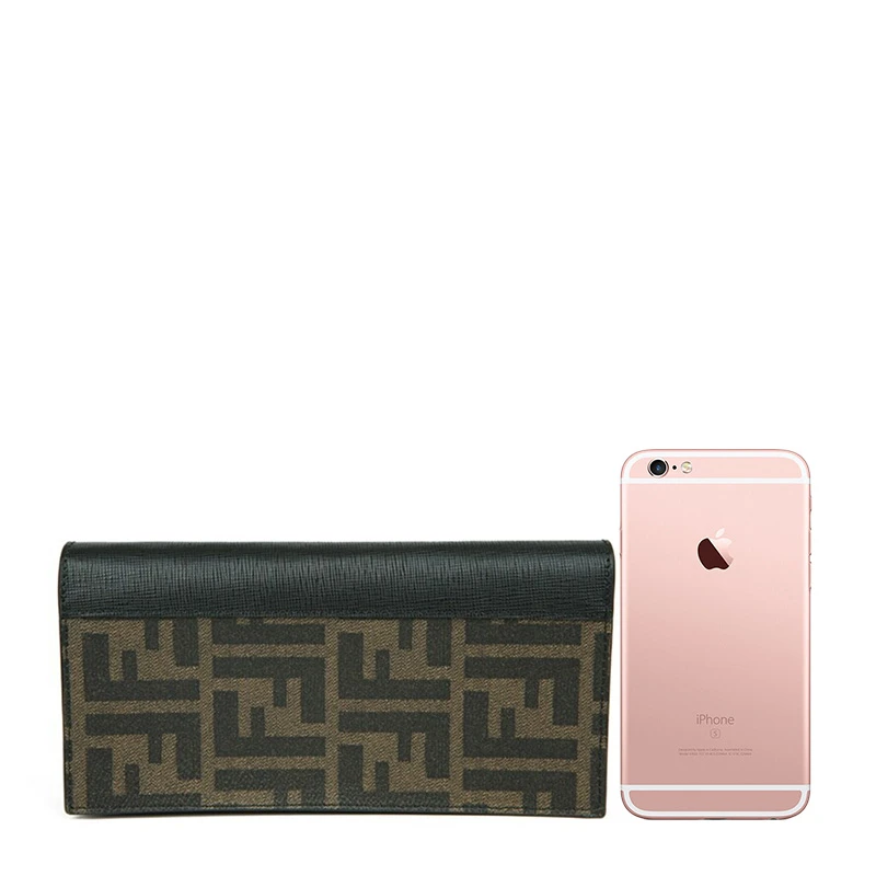 Fendi 芬迪 男士棕色长款钱包 7M0186-X4U-F0CRD 商品