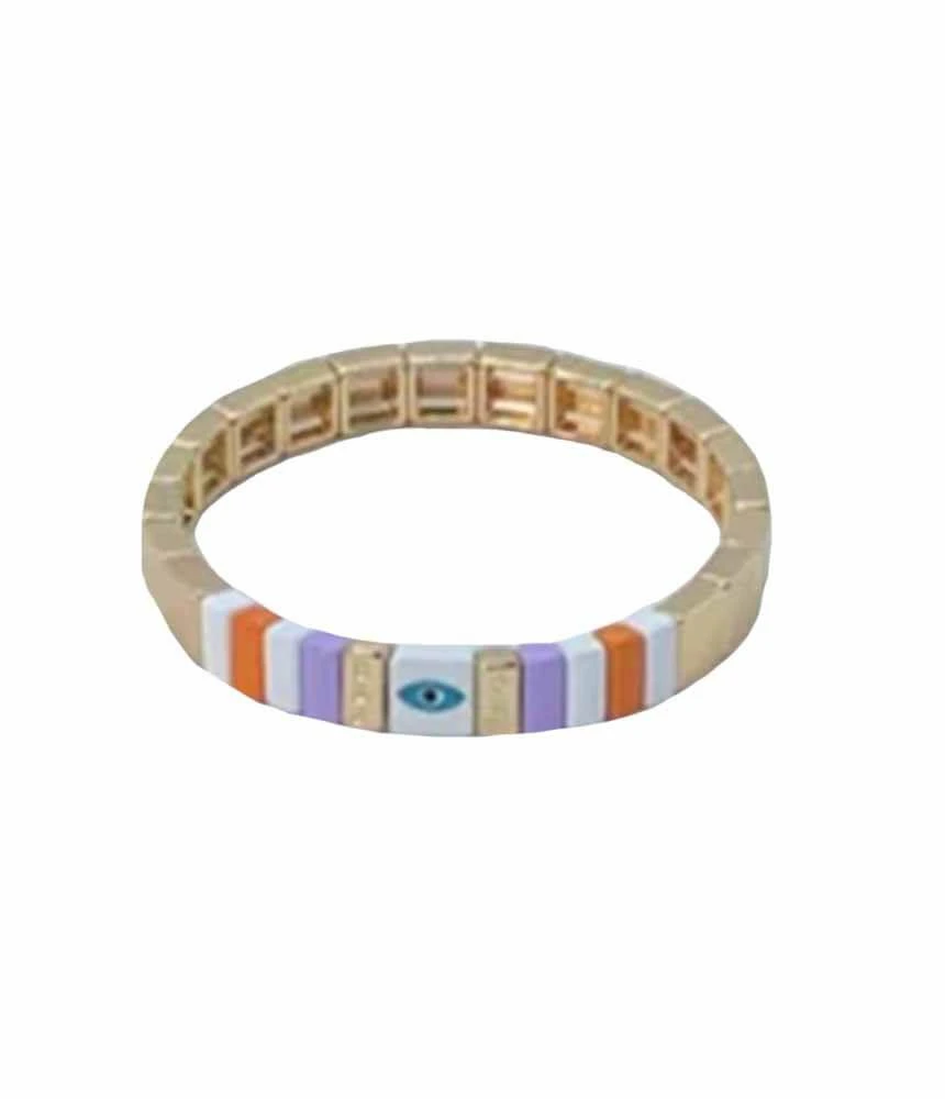 商品Coco & Jane Loves|Coco & Janes Loves Rocky Road Evil Eye Bracelet,价格¥323,第1张图片