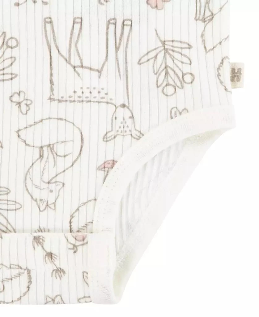 Baby Girls Sherpa Jacket, Bodysuit and Pants 3-Piece Set 商品