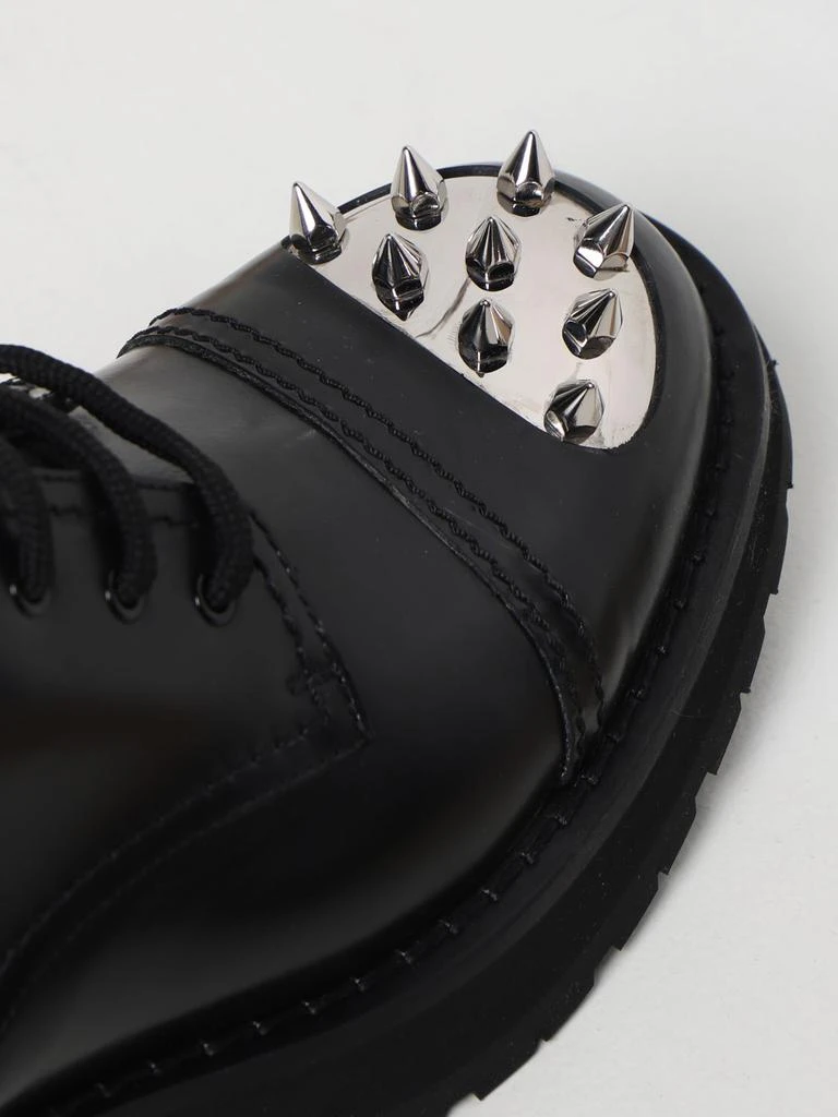 商品Alexander McQueen|Alexander McQueen lace-up leather derby with spikes,价格¥4781,第4张图片详细描述