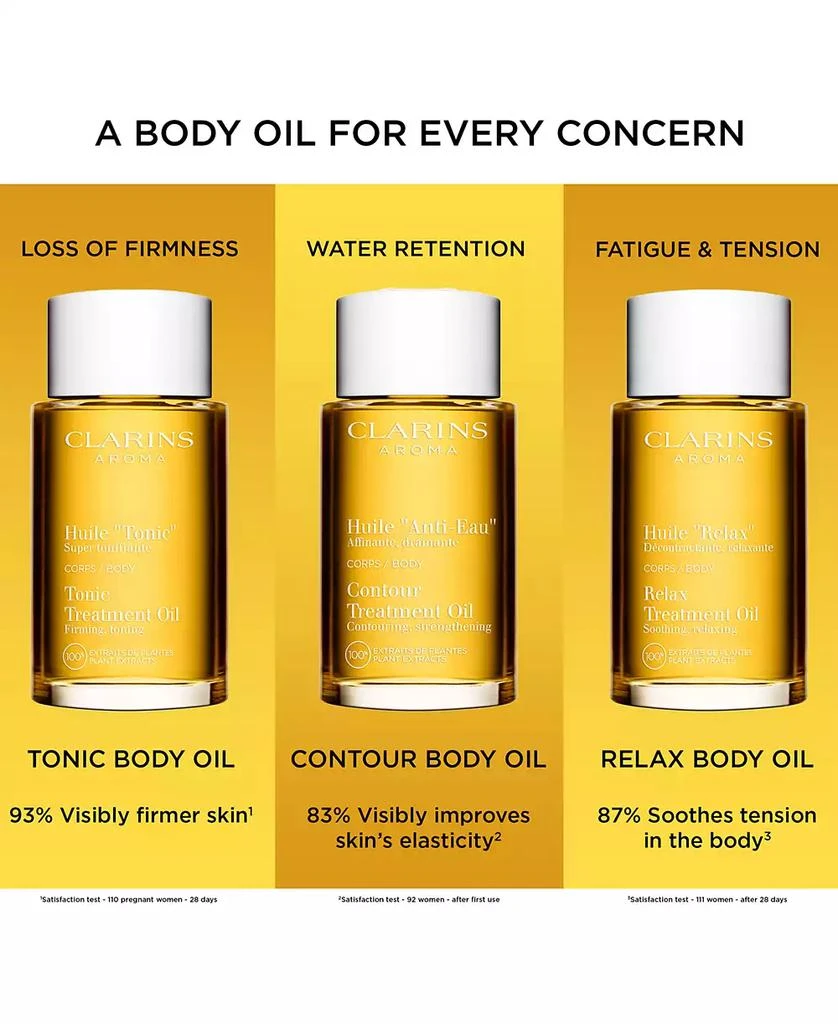 商品Clarins|Contour Body Firming & Toning Treatment Oil, 3.4 oz.,价格¥537,第5张图片详细描述