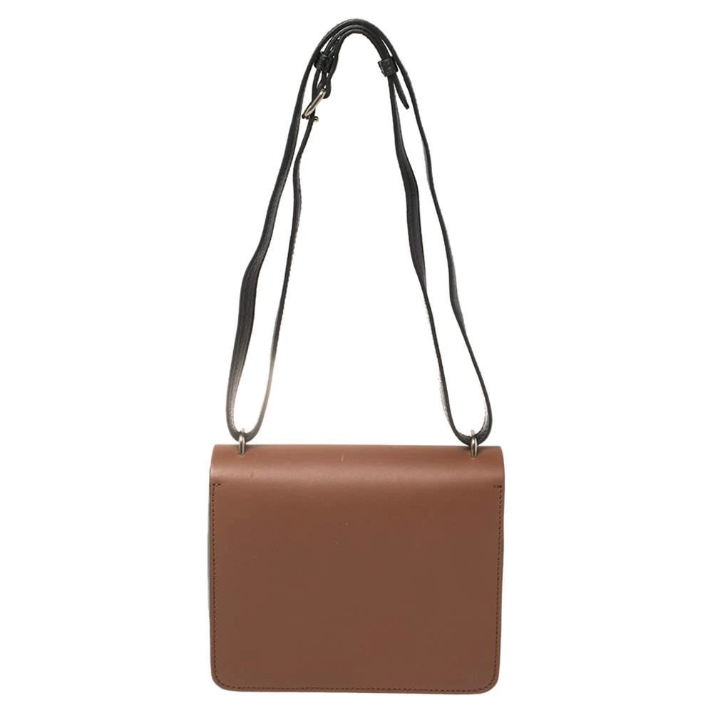 商品[二手商品] Burberry|Burberry Brown/Black Leather Small D-Ring Chain Shoulder Bag,价格¥2997,第4张图片详细描述