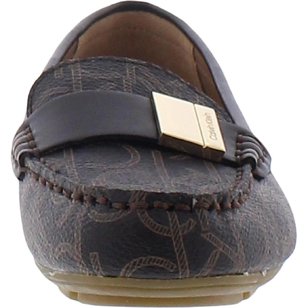 商品Calvin Klein|Calvin Klein Womens Lisa Round Toe Slip On Moccasins,价格¥205,第3张图片详细描述