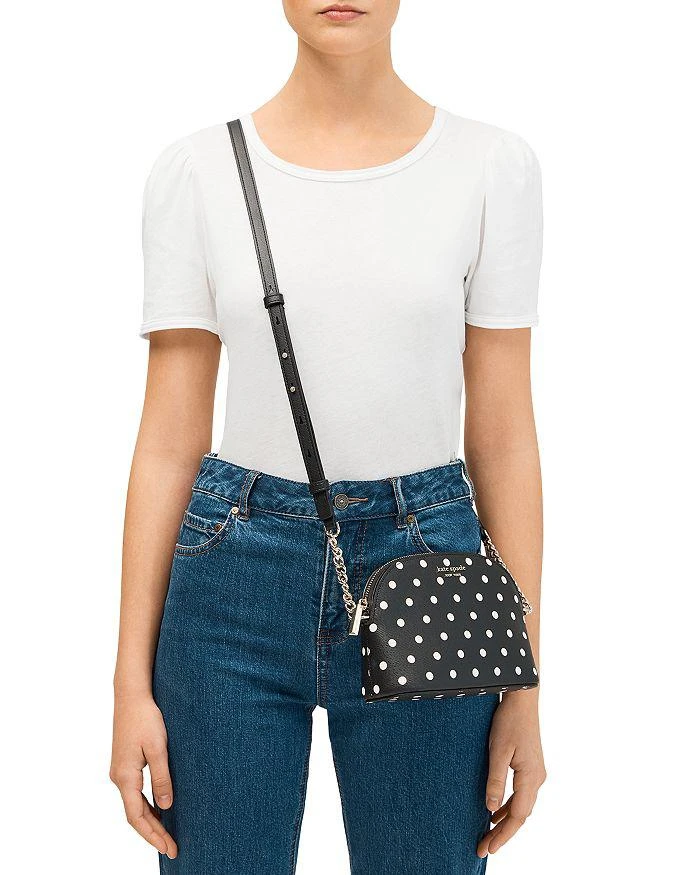 商品Kate Spade|Spencer Small Cabana Dot  Dome Crossbody Bag,价格¥822,第2张图片详细描述