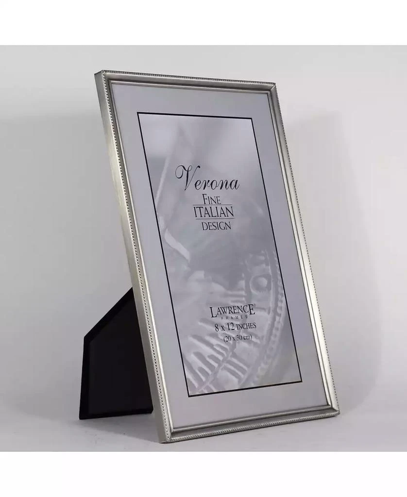 商品Lawrence Frames|Antique Pewter Picture Frame - Bead Border Design - 8" x 12",价格¥267,第2张图片详细描述