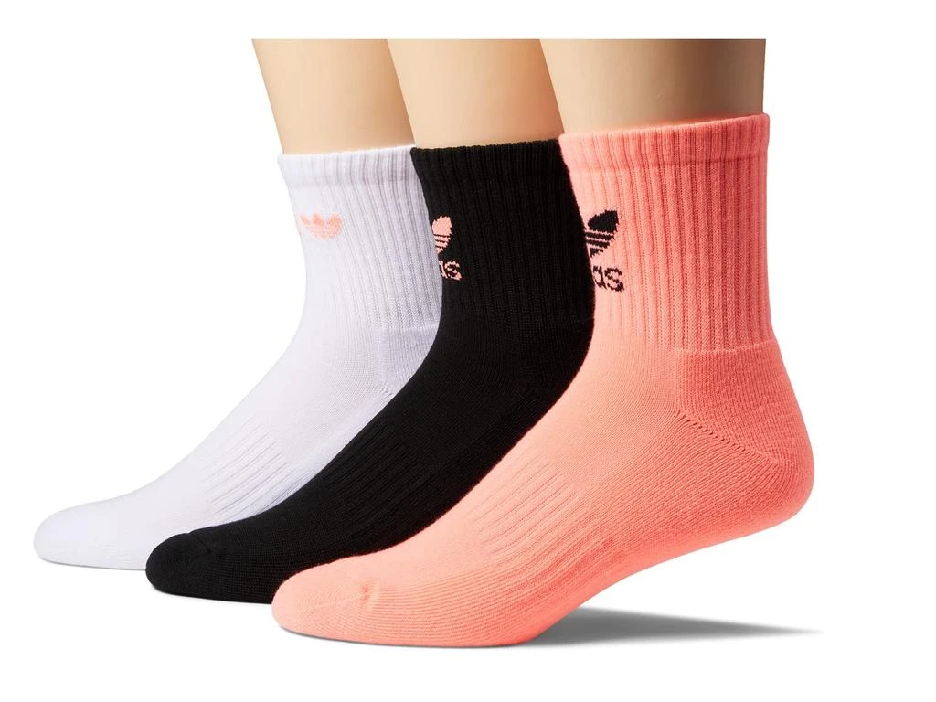 商品Adidas|Icon Cushioned Quarter Socks (3-Pair),价格¥122,第1张图片