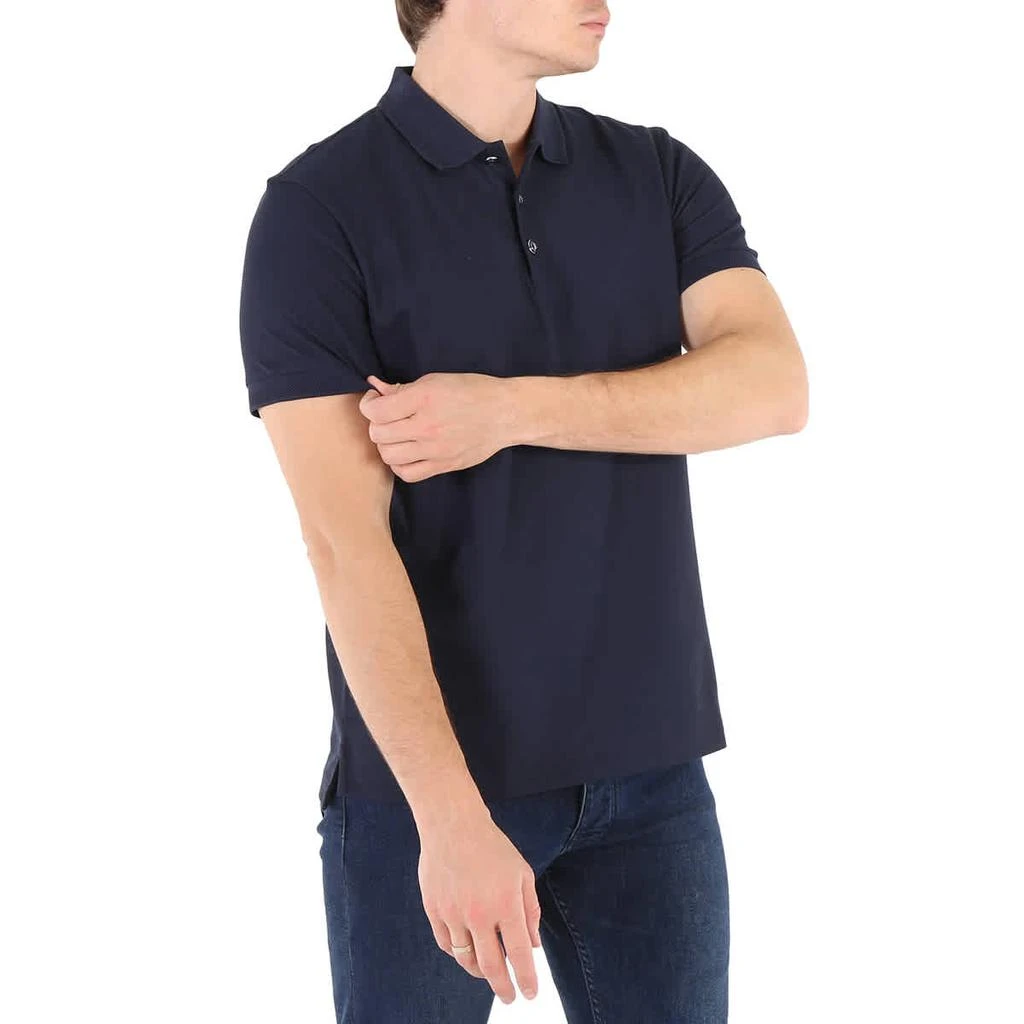 商品Burberry|Burberry Mens Blue Cotton Pique Polo Shirt, Size Large,价格¥1803,第3张图片详细描述