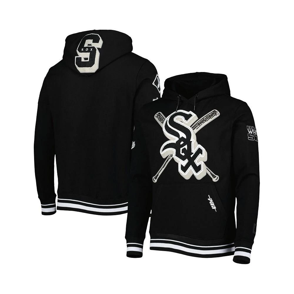 商品Pro Standard|Men's Black Chicago White Sox Mash Up Logo Pullover Hoodie,价格¥674,第1张图片