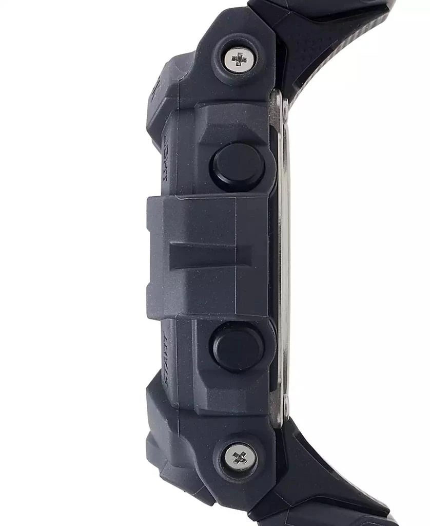 商品G-Shock|Men's Digital Gray Resin Strap Watch 48.6mm,价格¥817,第2张图片详细描述
