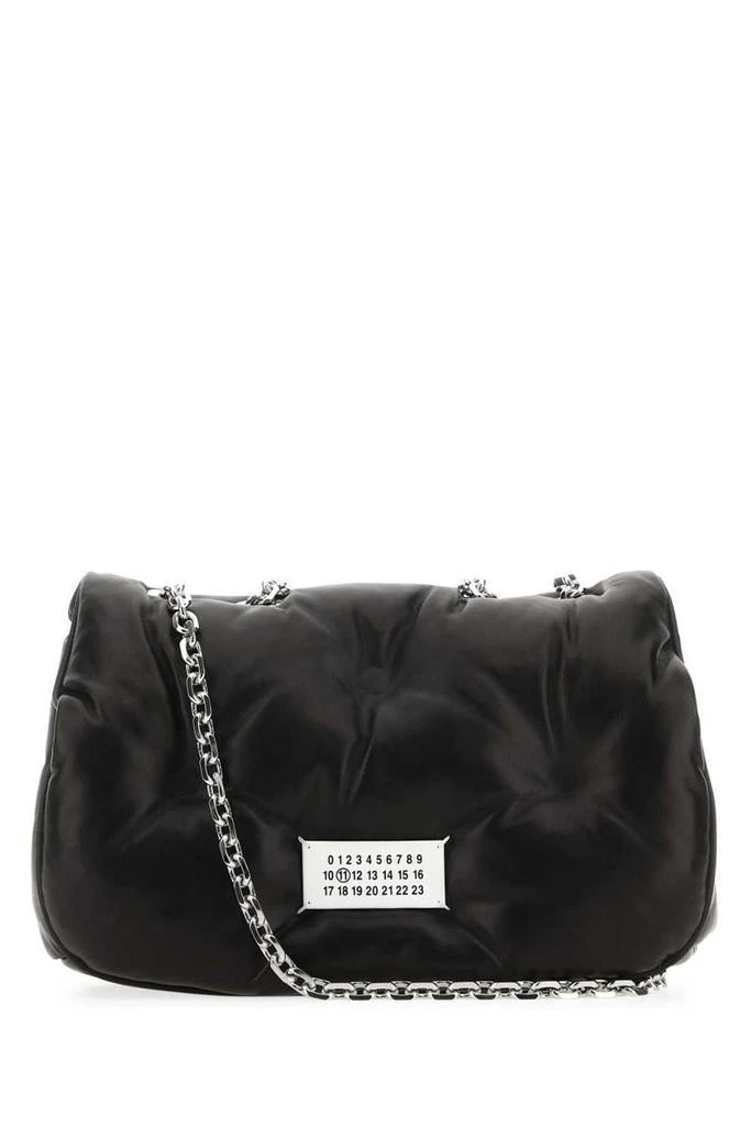 商品MAISON MARGIELA|Maison Margiela Shoulder Bags in Black,价格¥10291,第1张图片